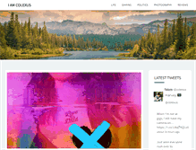 Tablet Screenshot of iamcolexus.com